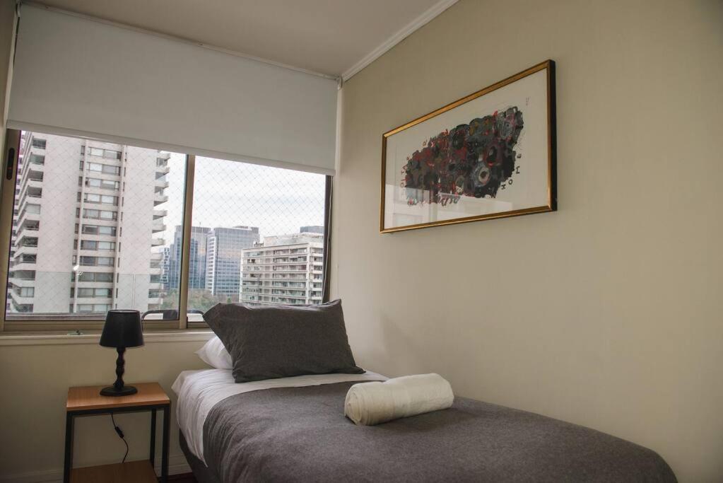 Lujoso Departamento A Pasos De Parque Arauco Apartamento Santiago